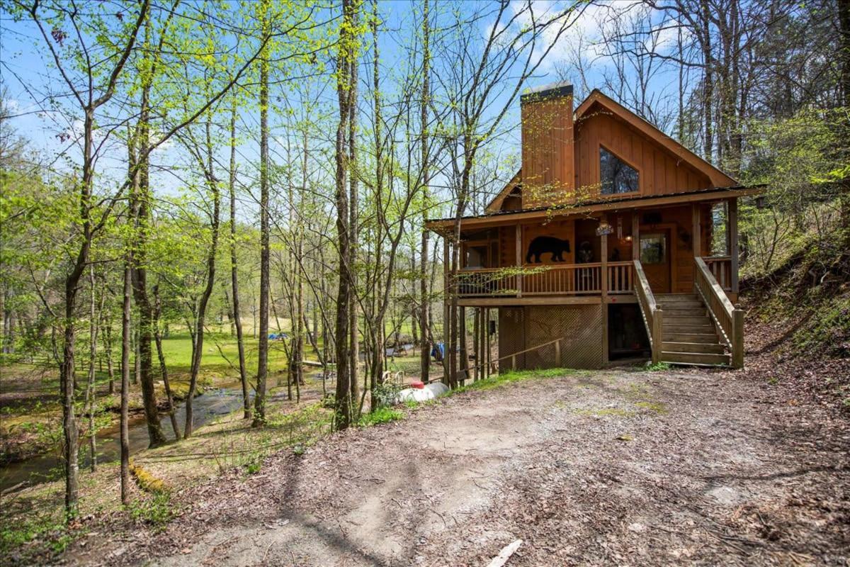 Cozy Cabin Beside Briar Creek, Fire Pit, Wifi Villa Ellijay Luaran gambar
