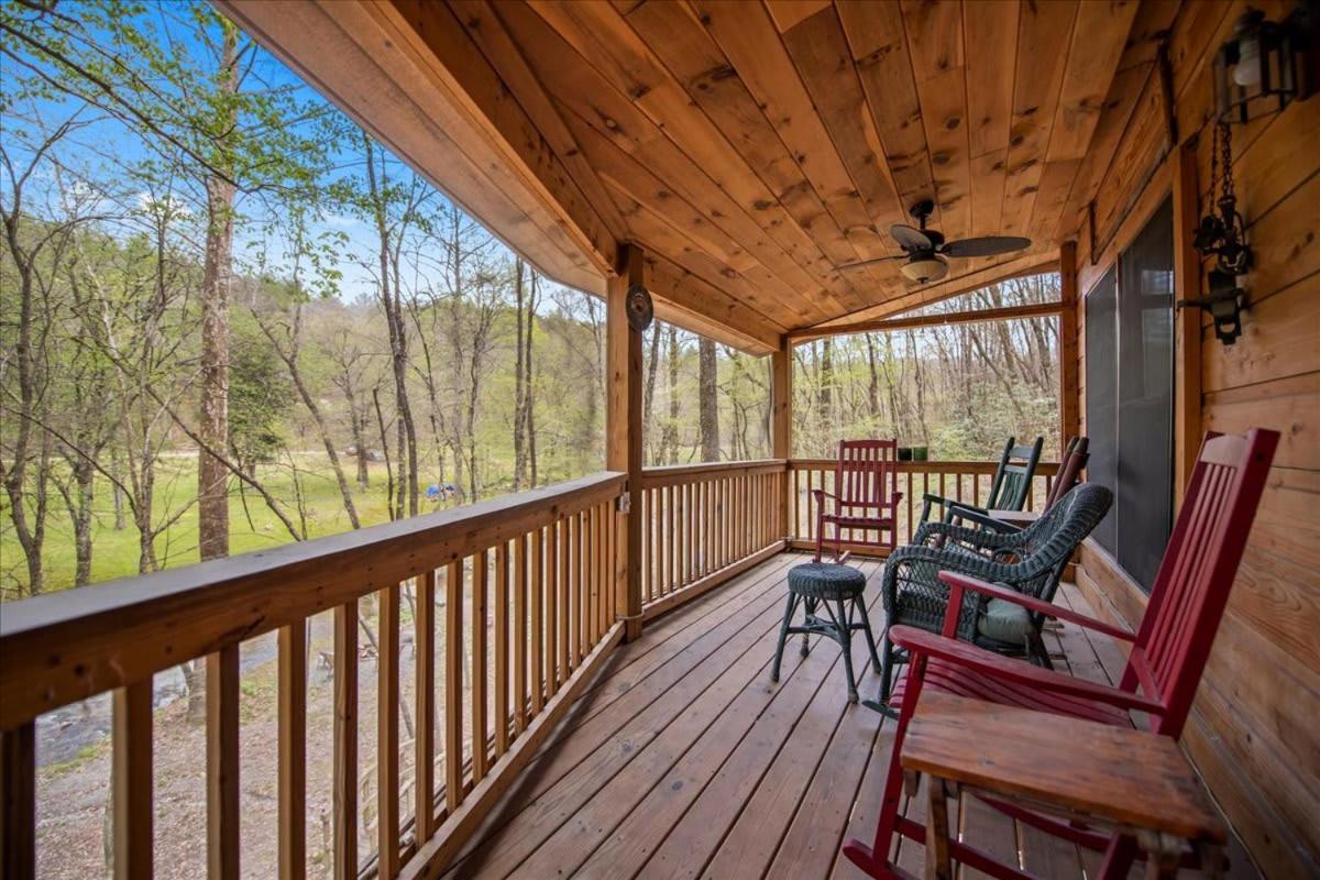 Cozy Cabin Beside Briar Creek, Fire Pit, Wifi Villa Ellijay Luaran gambar