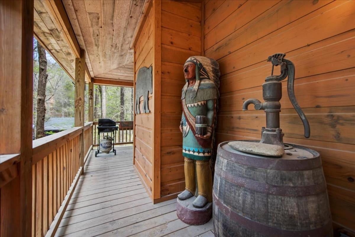 Cozy Cabin Beside Briar Creek, Fire Pit, Wifi Villa Ellijay Luaran gambar