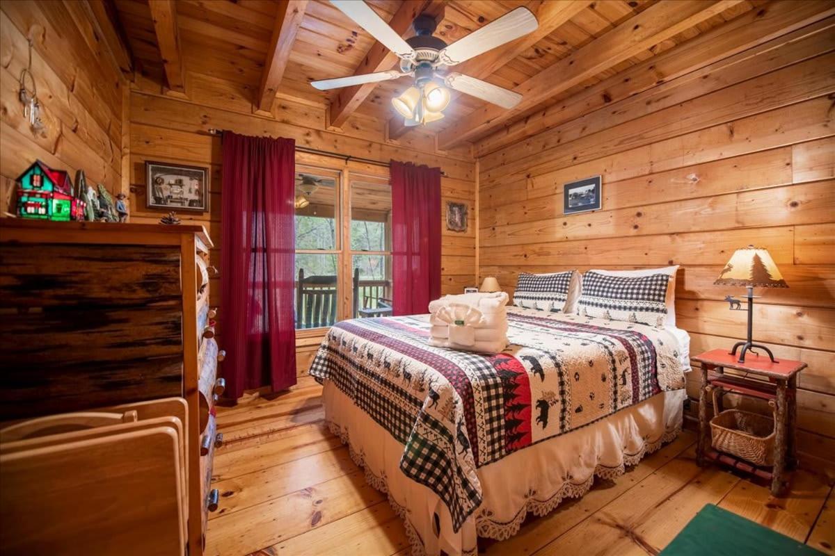 Cozy Cabin Beside Briar Creek, Fire Pit, Wifi Villa Ellijay Luaran gambar
