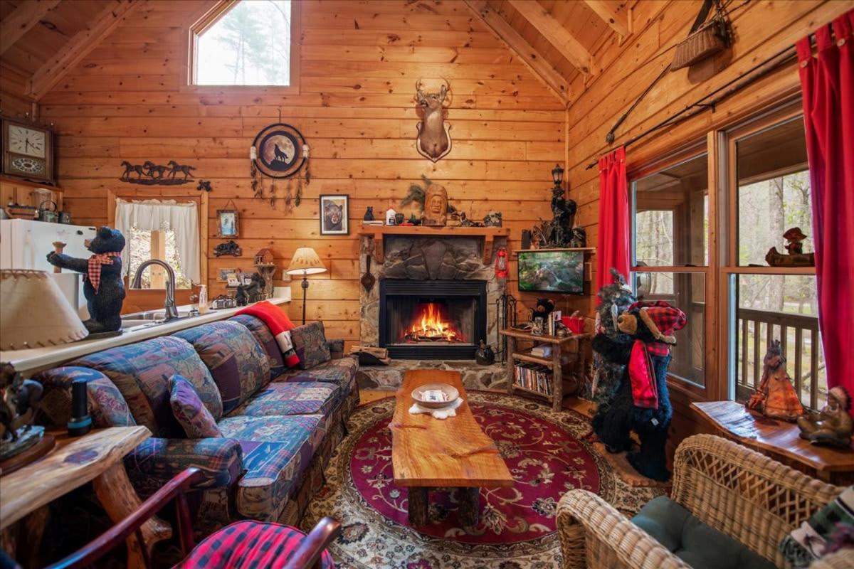 Cozy Cabin Beside Briar Creek, Fire Pit, Wifi Villa Ellijay Luaran gambar